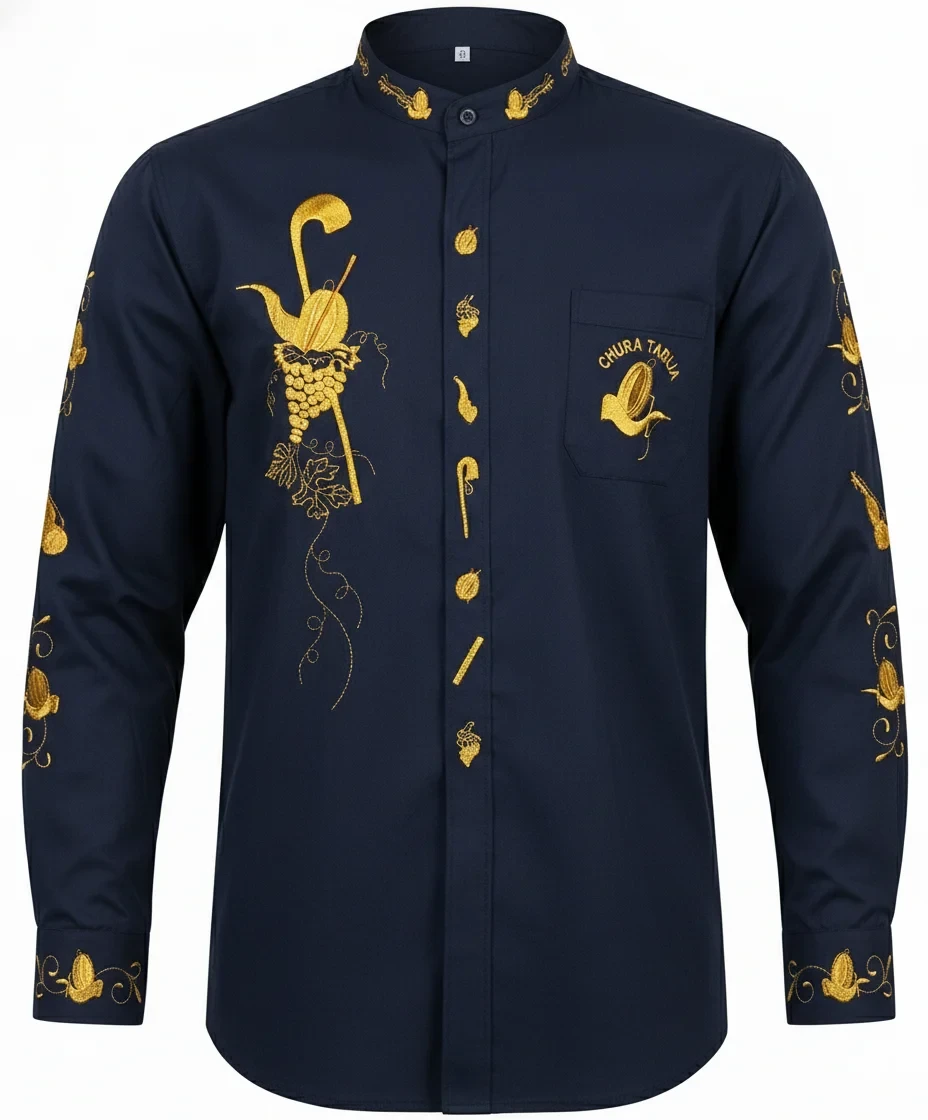 Camisa bordado chapaco